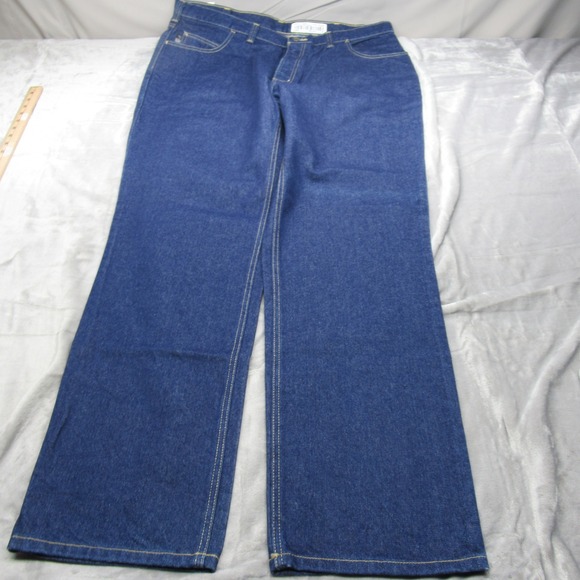 Carhartt Other - Carhartt FR Jeans Mens 40x34 Relaxed Bootcut Flame Resistant Work Blue Denim NEW